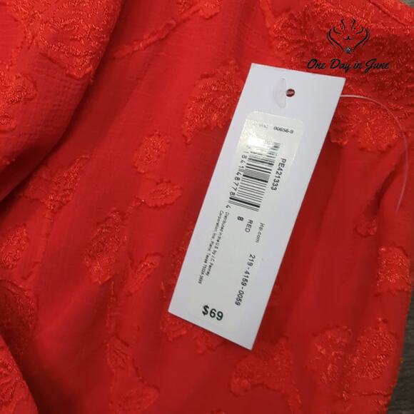 Premier Amour Sleeveless V Neck Mini Dress Size 8 - Picture 4 of 7